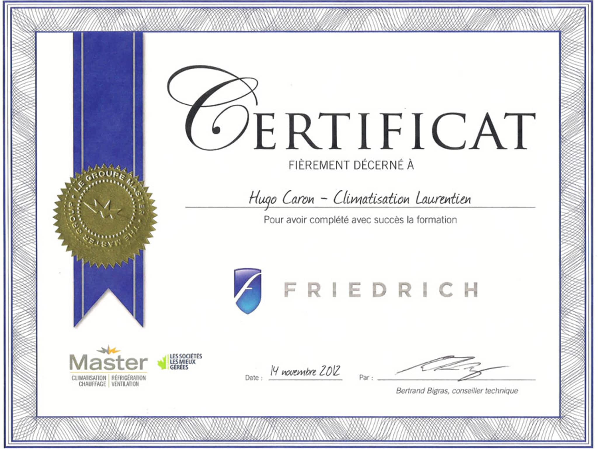 photo Climatisation Laurentien Inc.