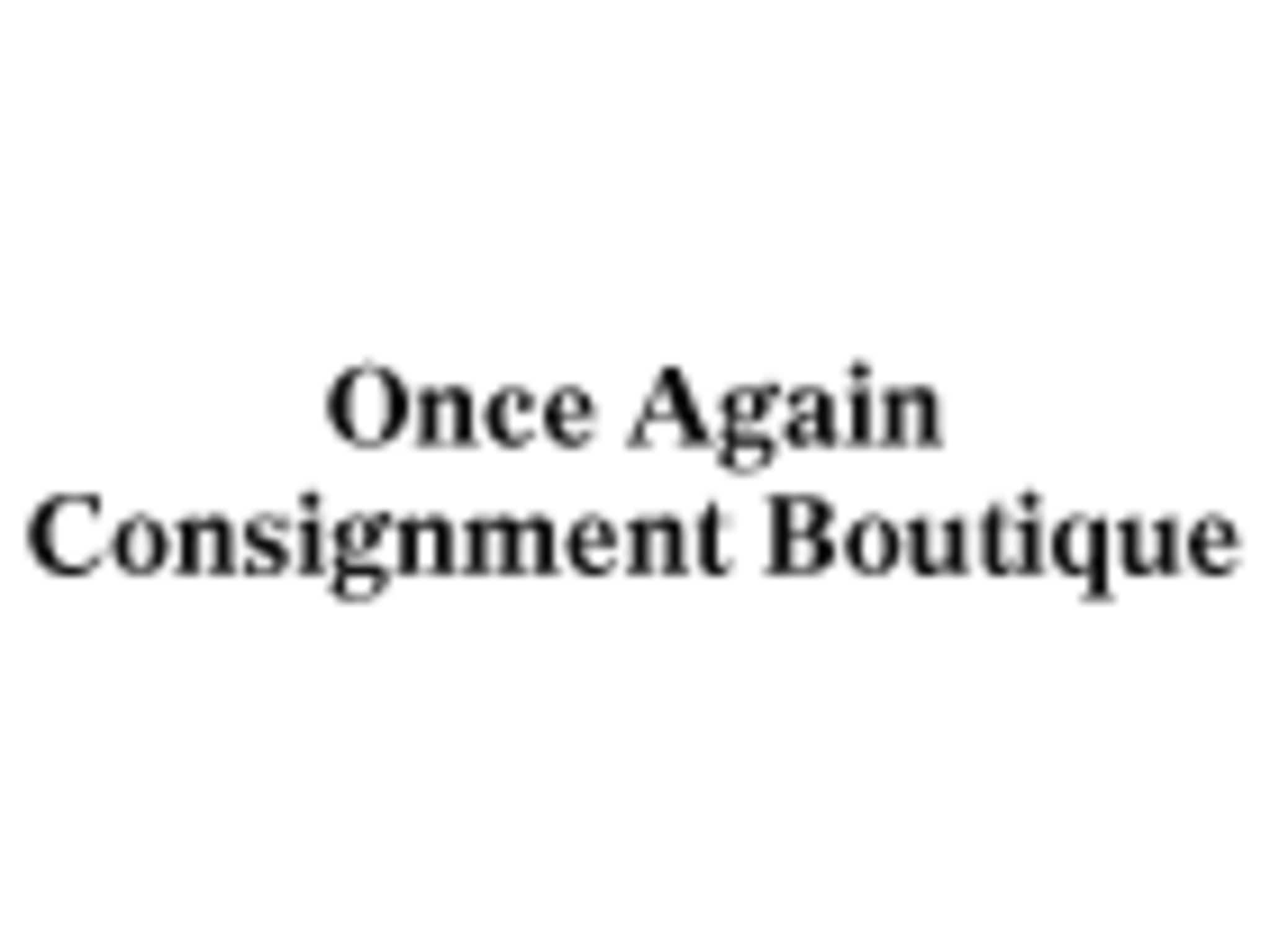 photo Once Again Consignment Boutique