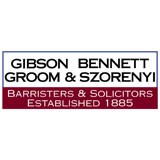 Voir le profil de Gibson Bennett Groom & Szorenyi Barristers & Solicitors - Tillsonburg