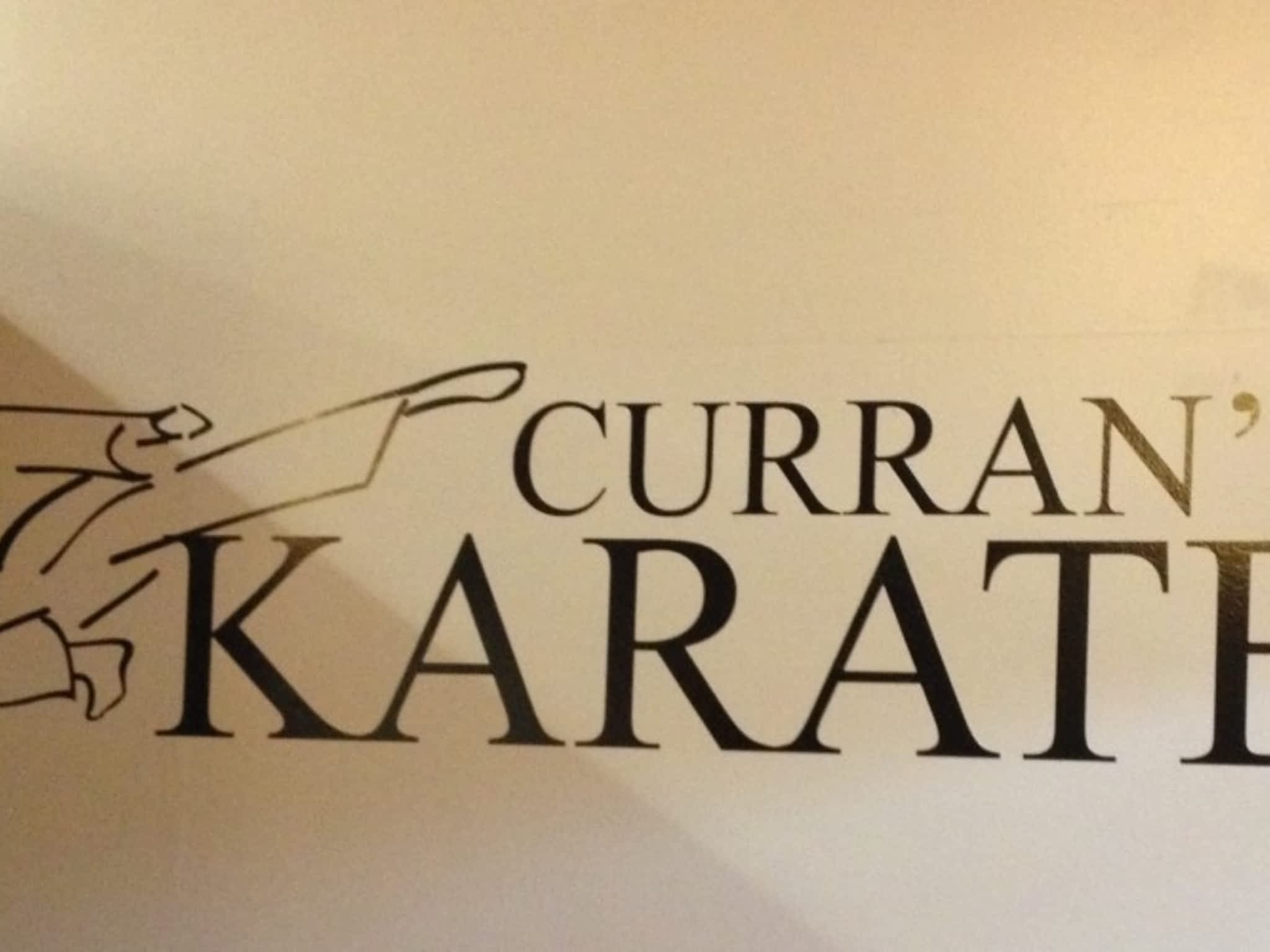 photo Curran’s Karate