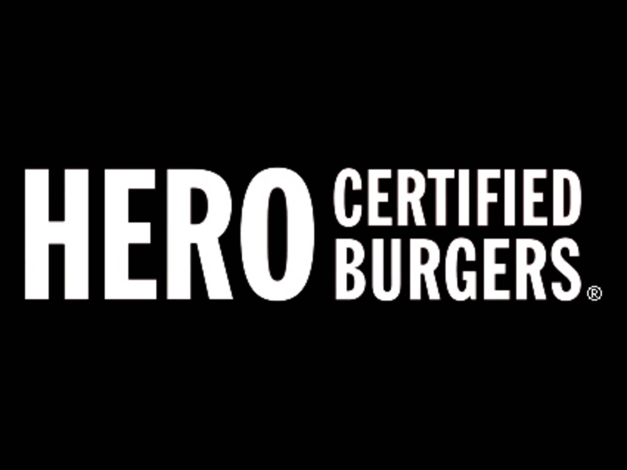 photo Hero Certified Burger Montreal