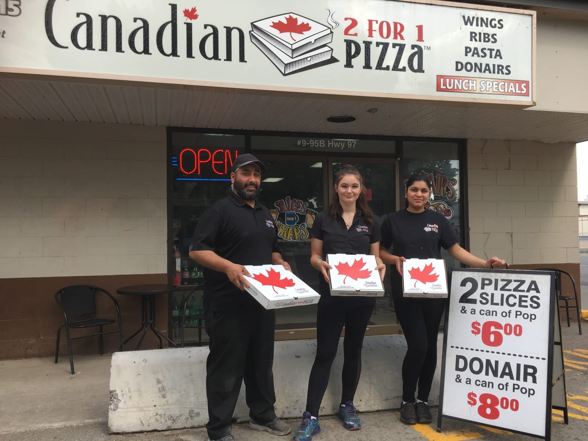 photo Canadian 2 For 1 Pizza