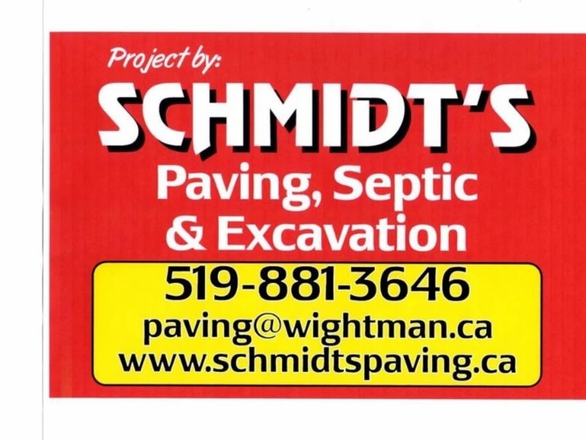photo Schmidt's Paving Ltd
