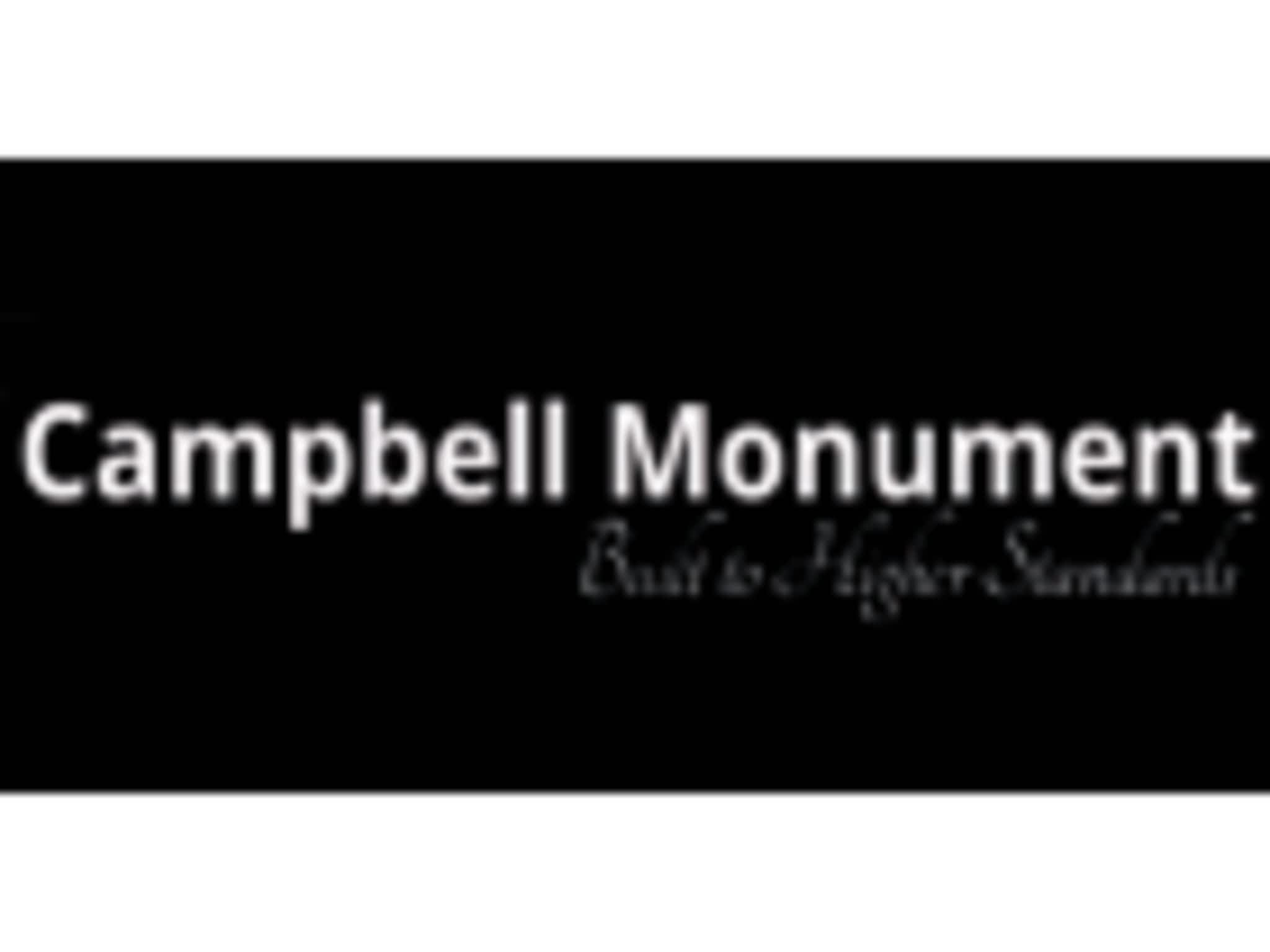 photo Campbell Monument Company