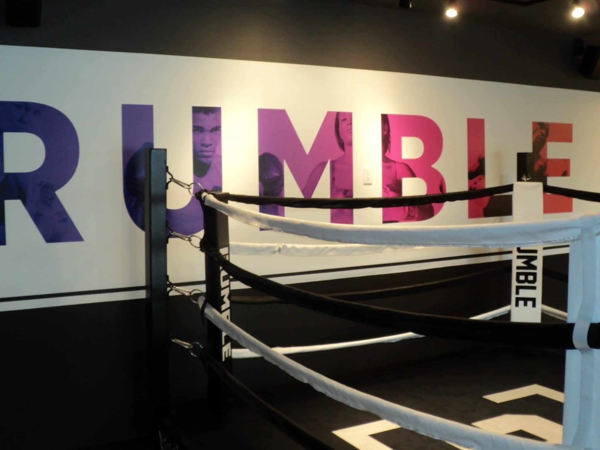 photo Rumble Boxing Studio