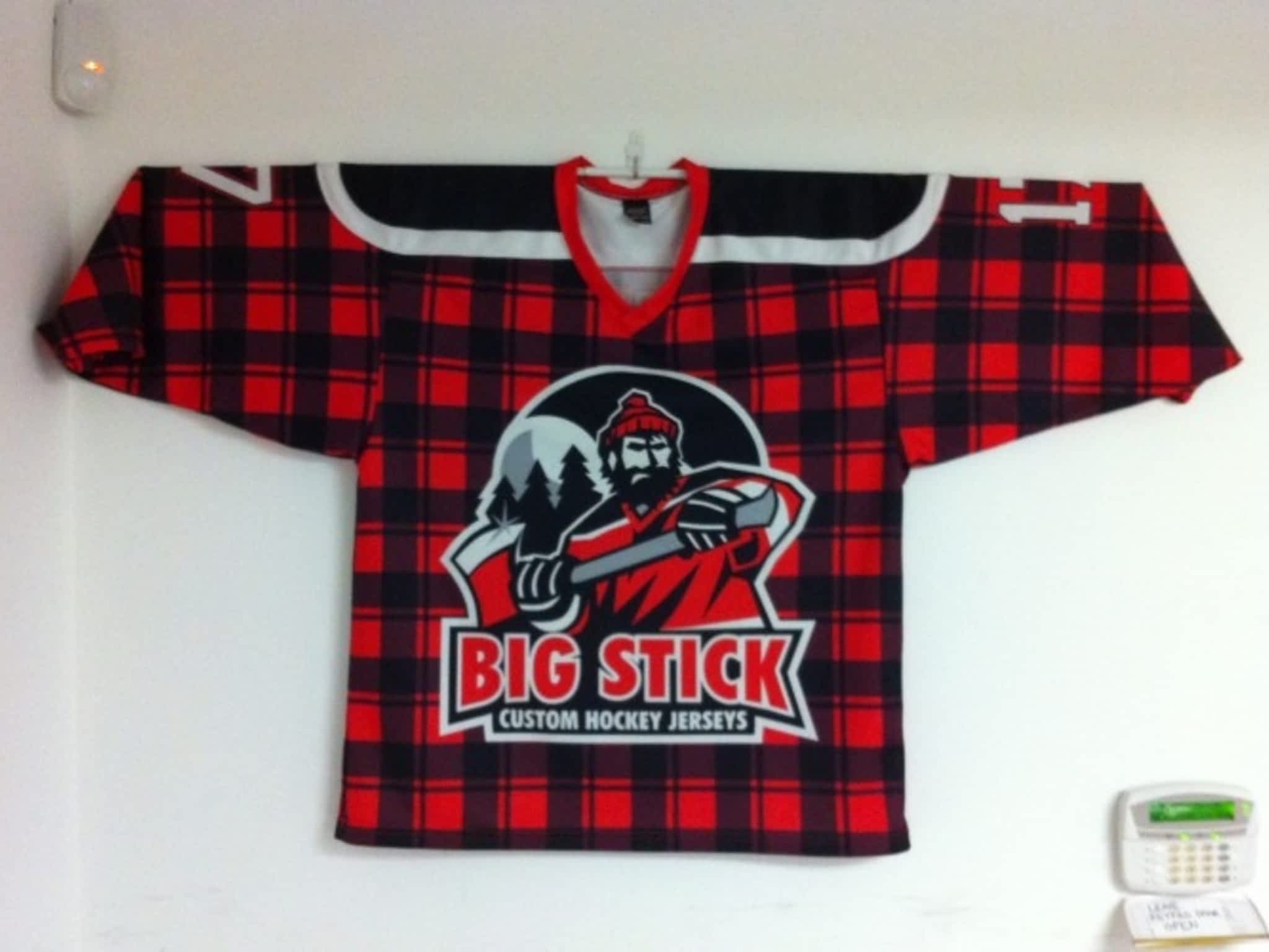 photo Big Stick Hockey Jerseys