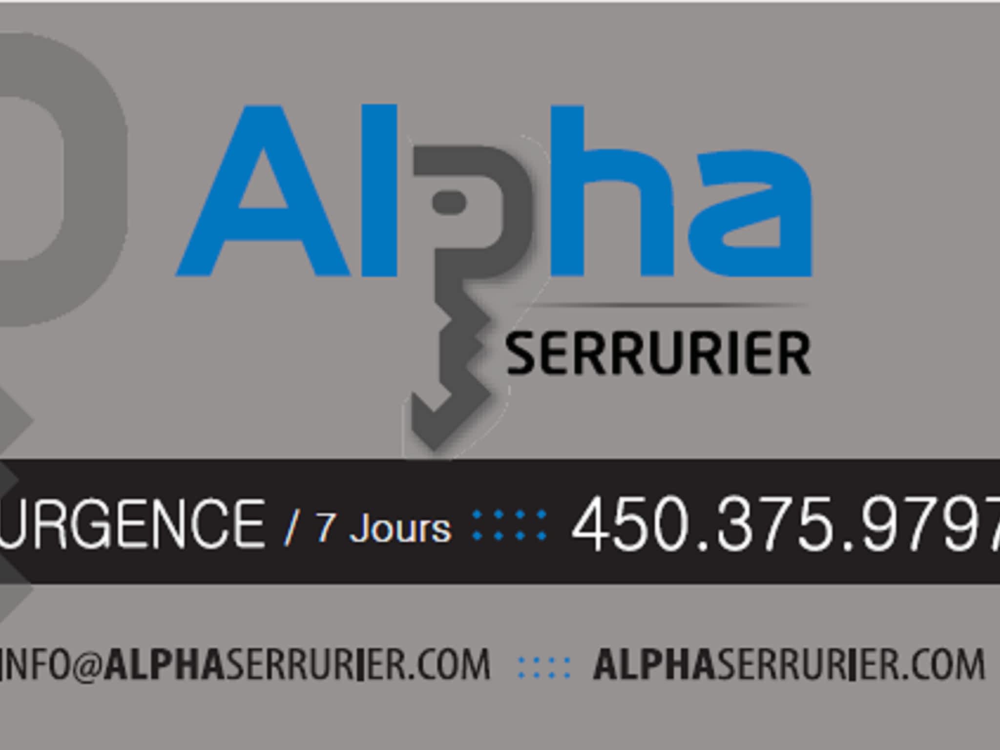 photo Alpha Serrurier Inc