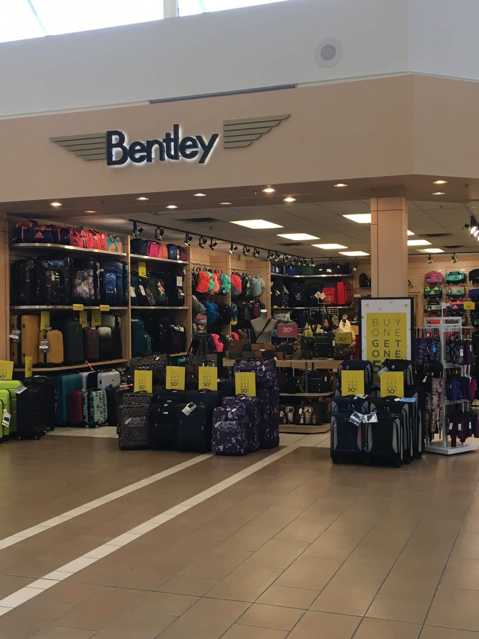 bentley luggage store near me