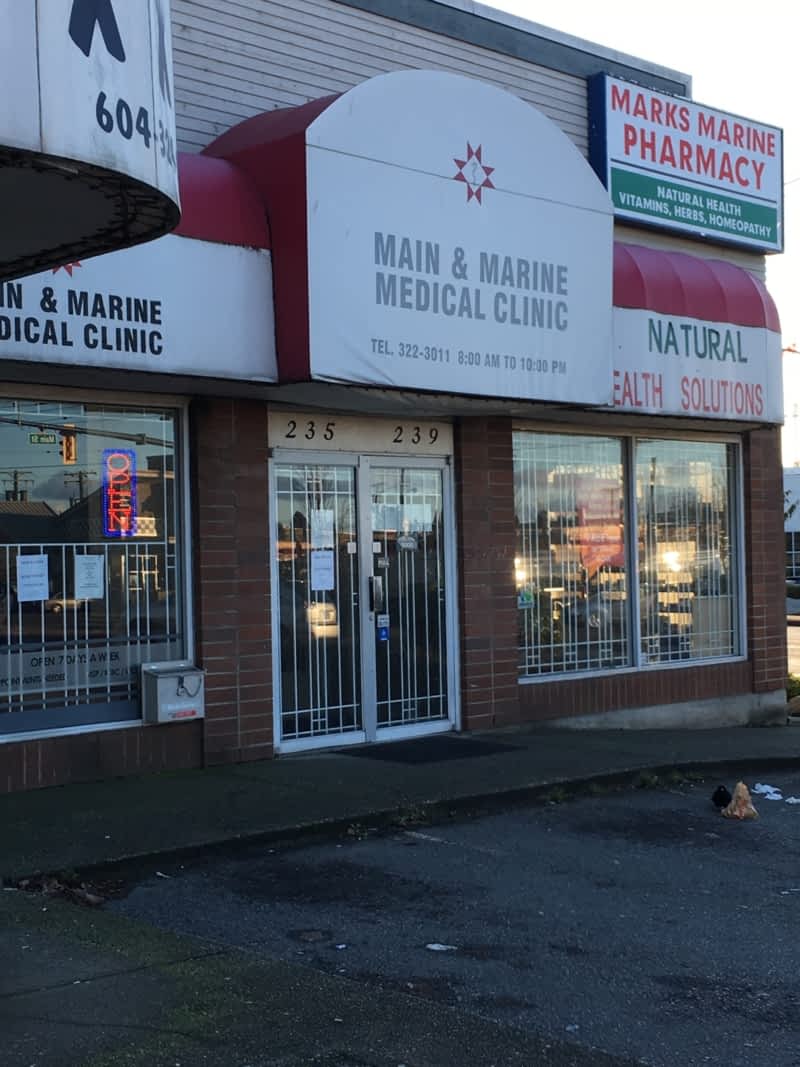 Main & Marine Medical Clinic - Opening Hours - 235 Marine Dr SE, Vancouver,  BC