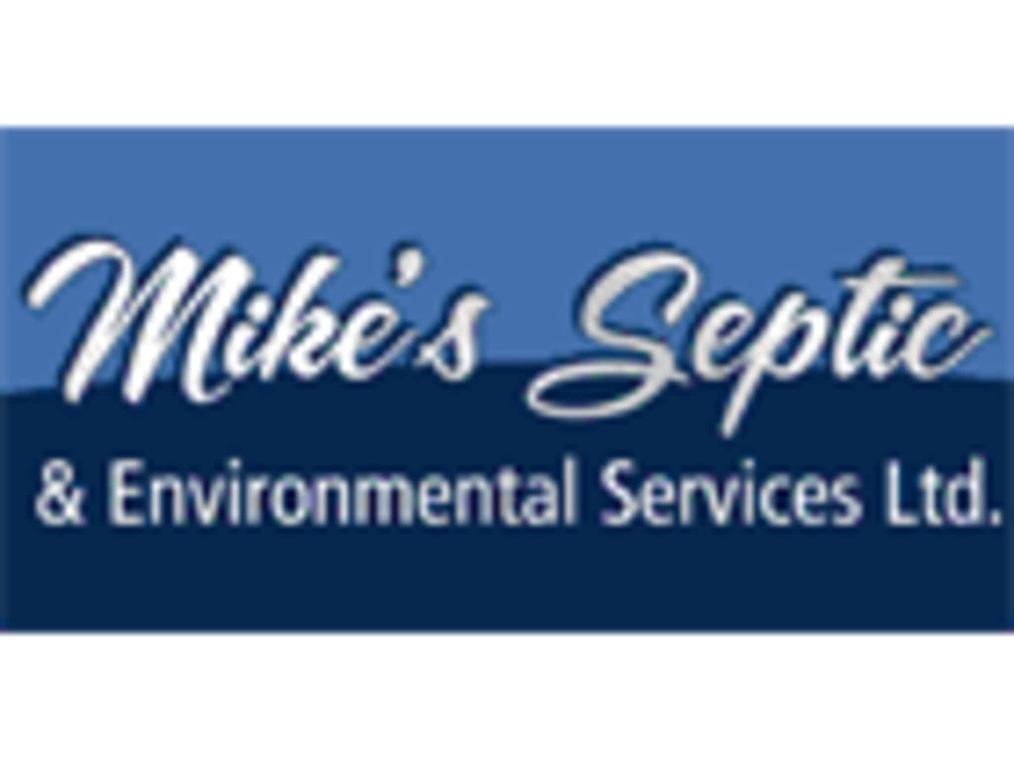 photo Mike's Septic and Environmental Services Ltd