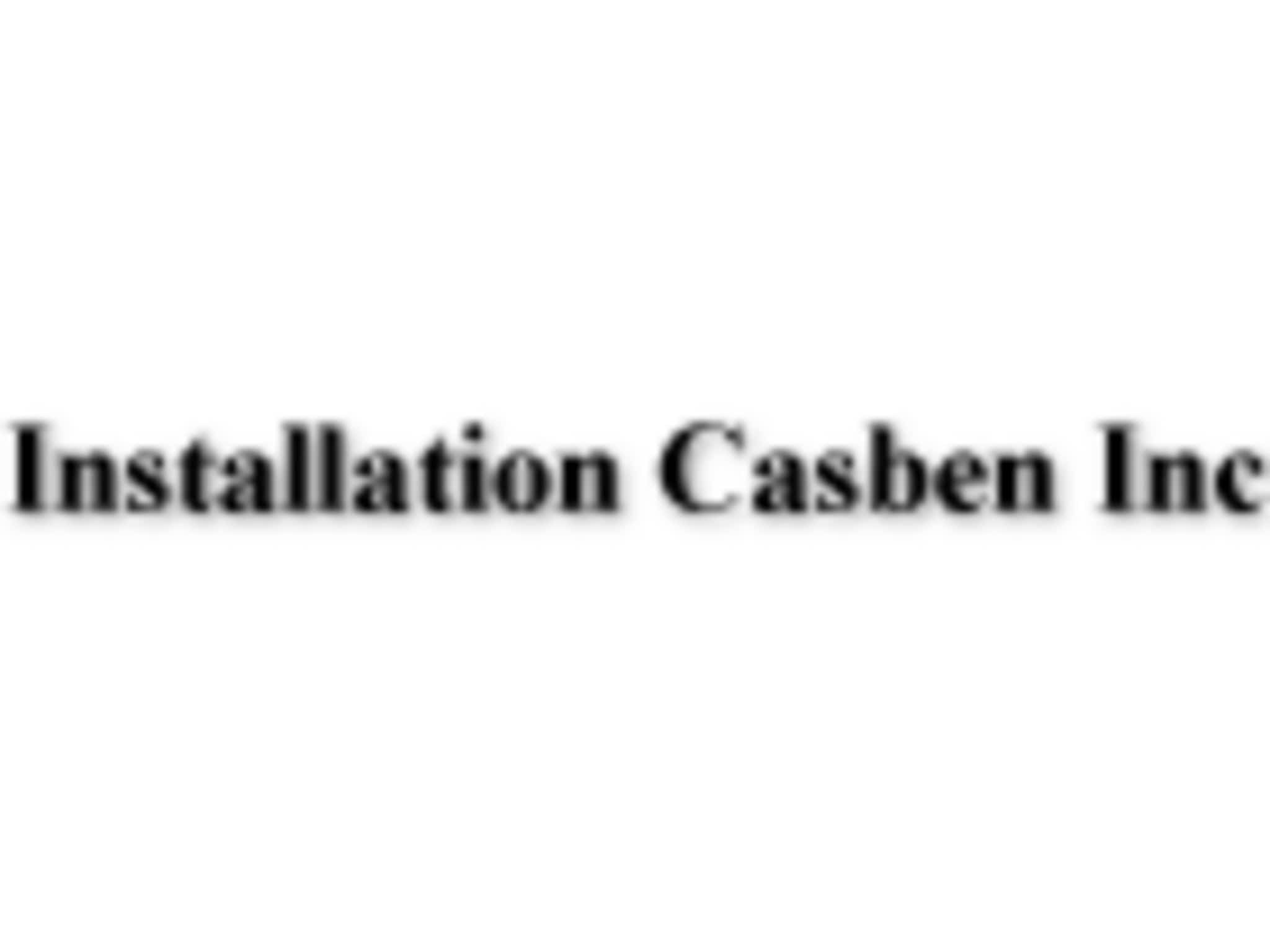 photo Installation Casben Inc