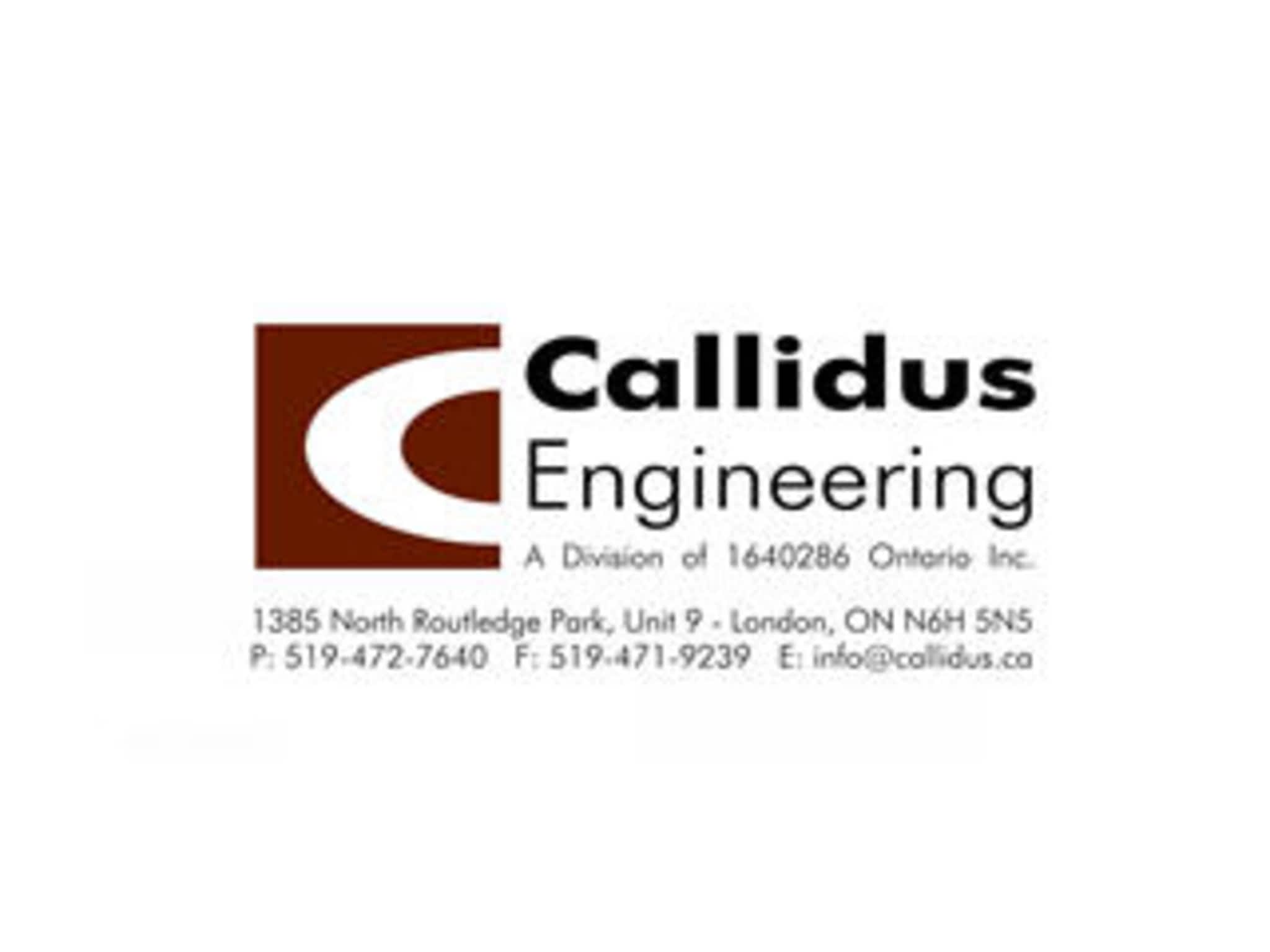 photo Callidus Engineering