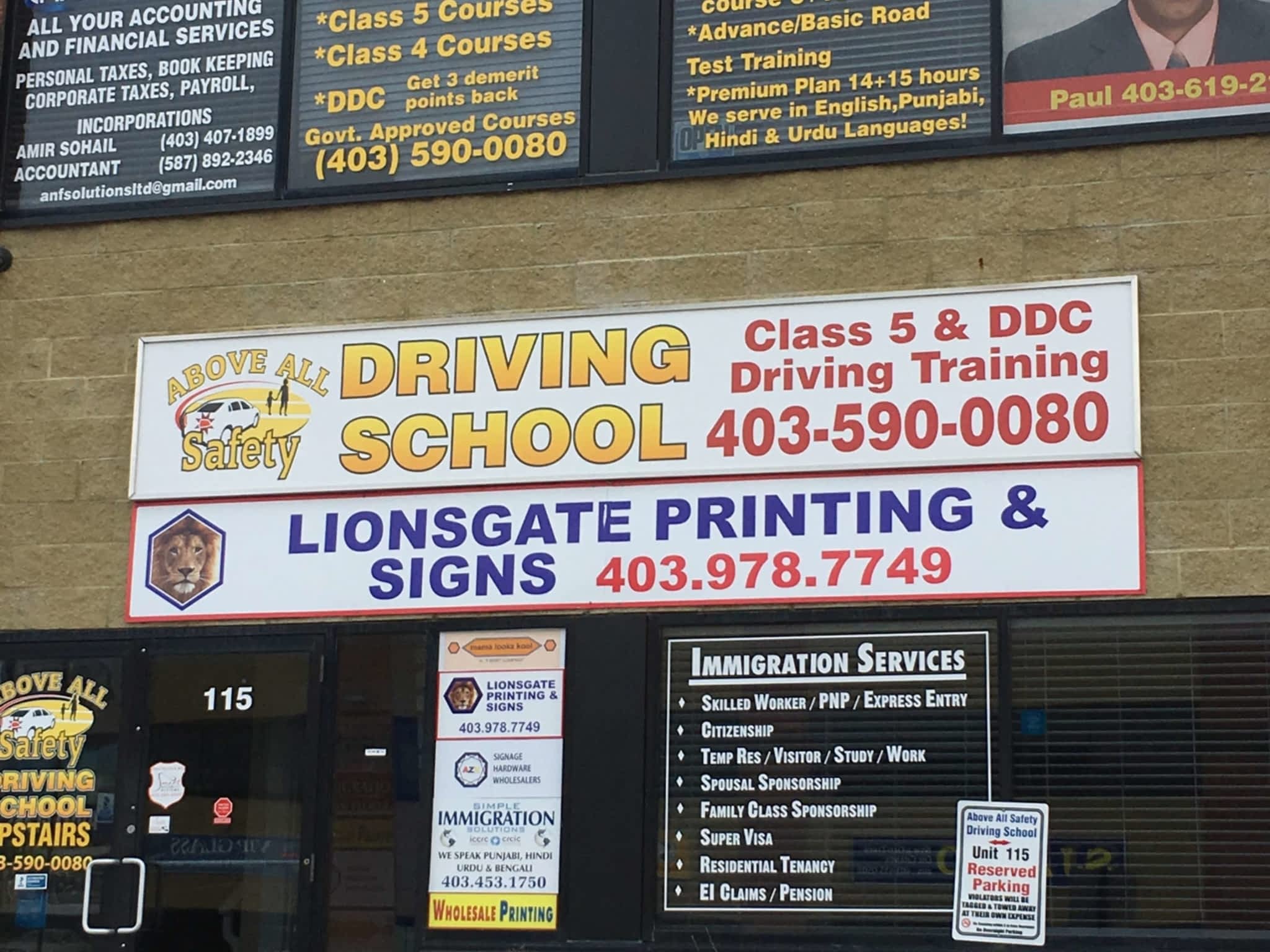 photo Above All Safety Driving School