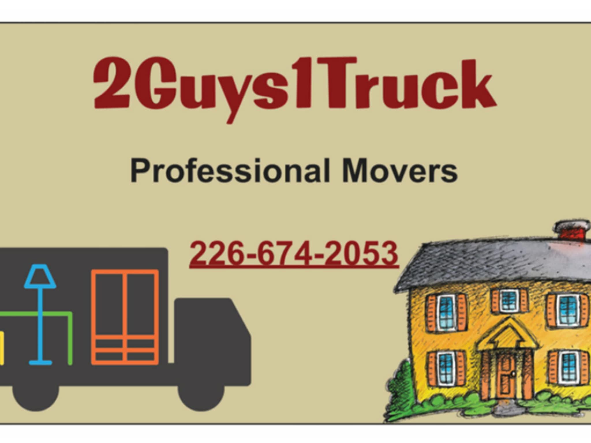photo 2 Guys 1 Truck Moving Services
