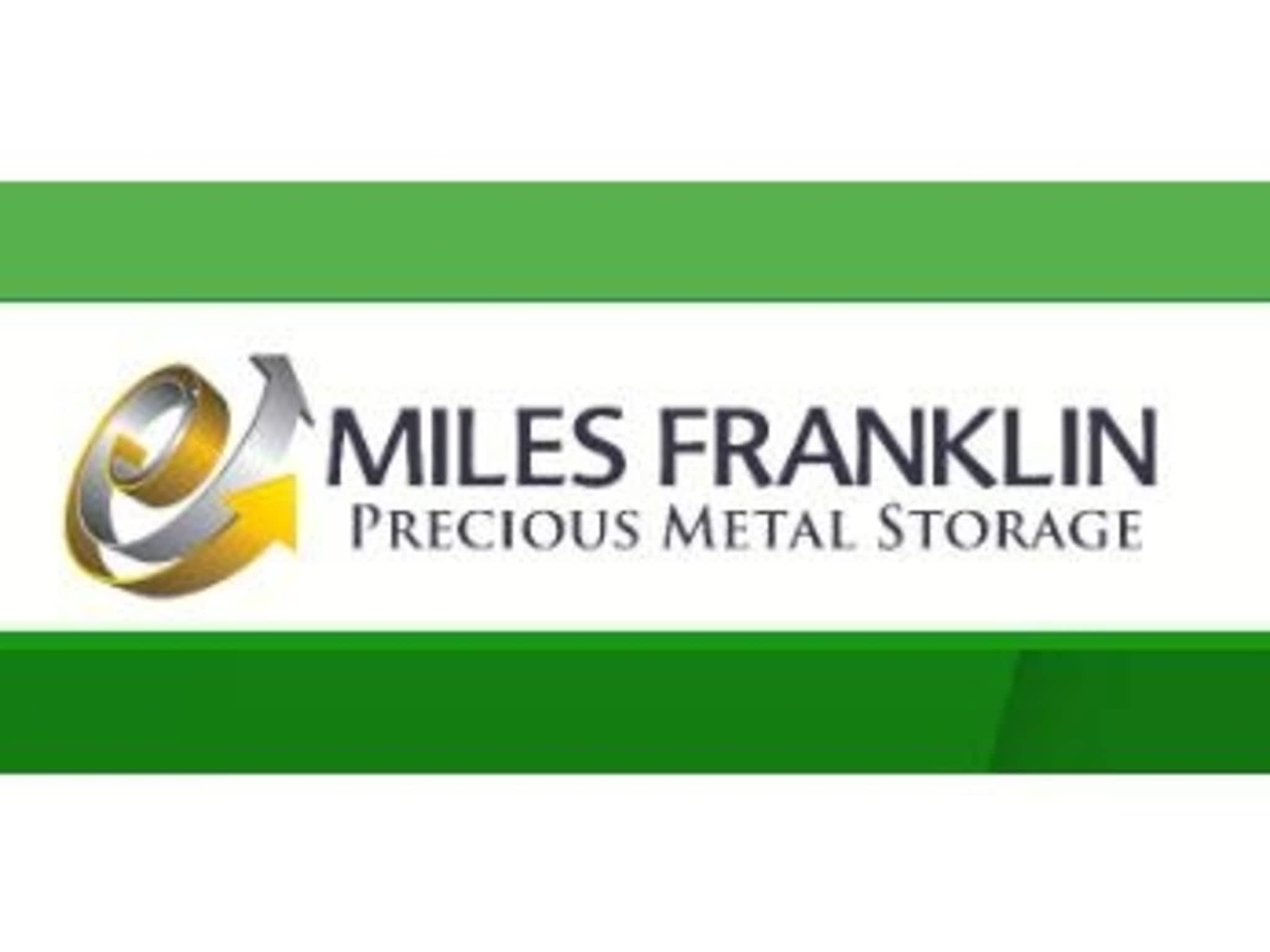 photo Miles Franklin Precious Metals Sales & Storage