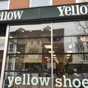 yellow chaussure fille