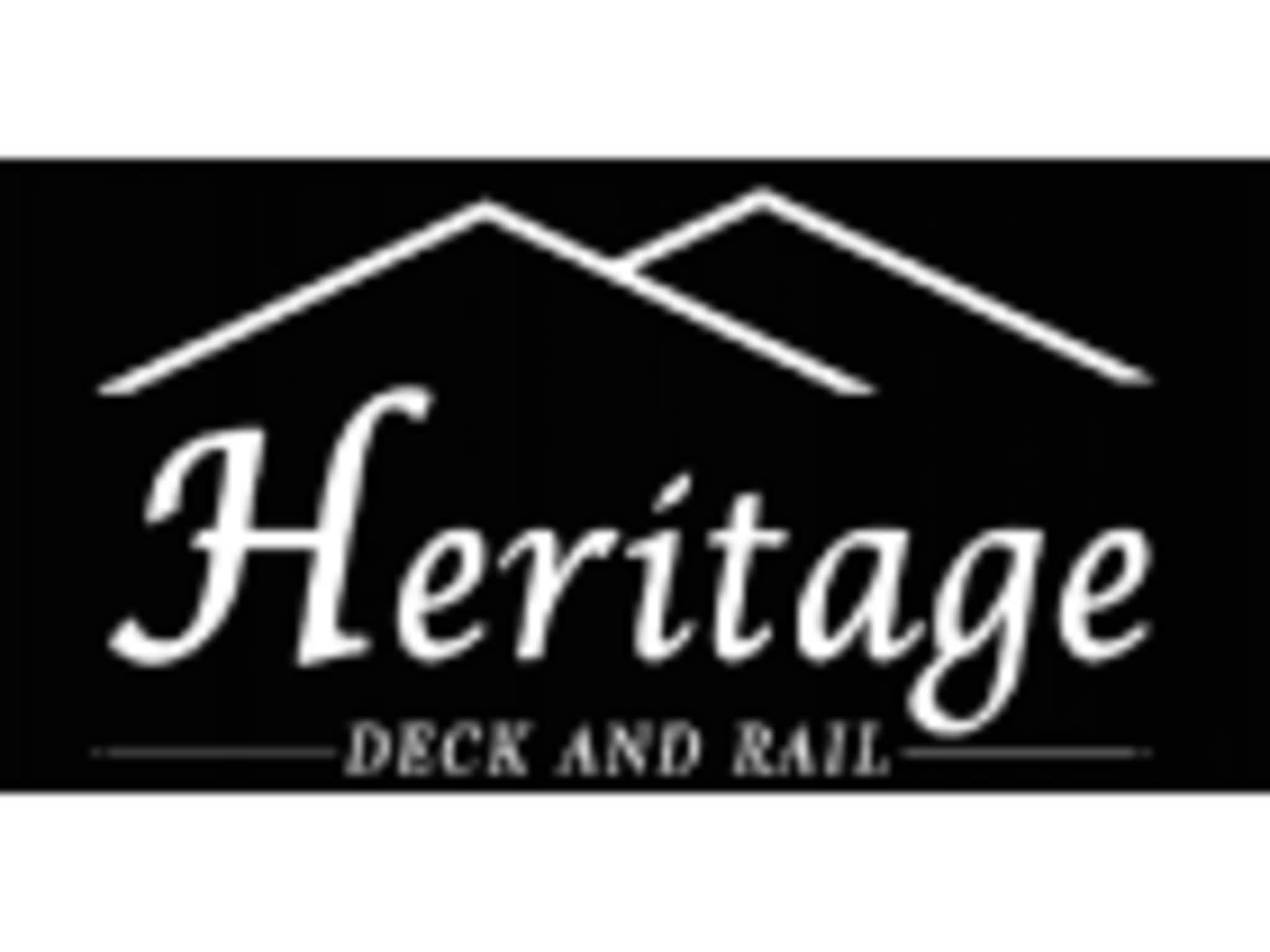 photo Heritage Deck And Rail Ltd