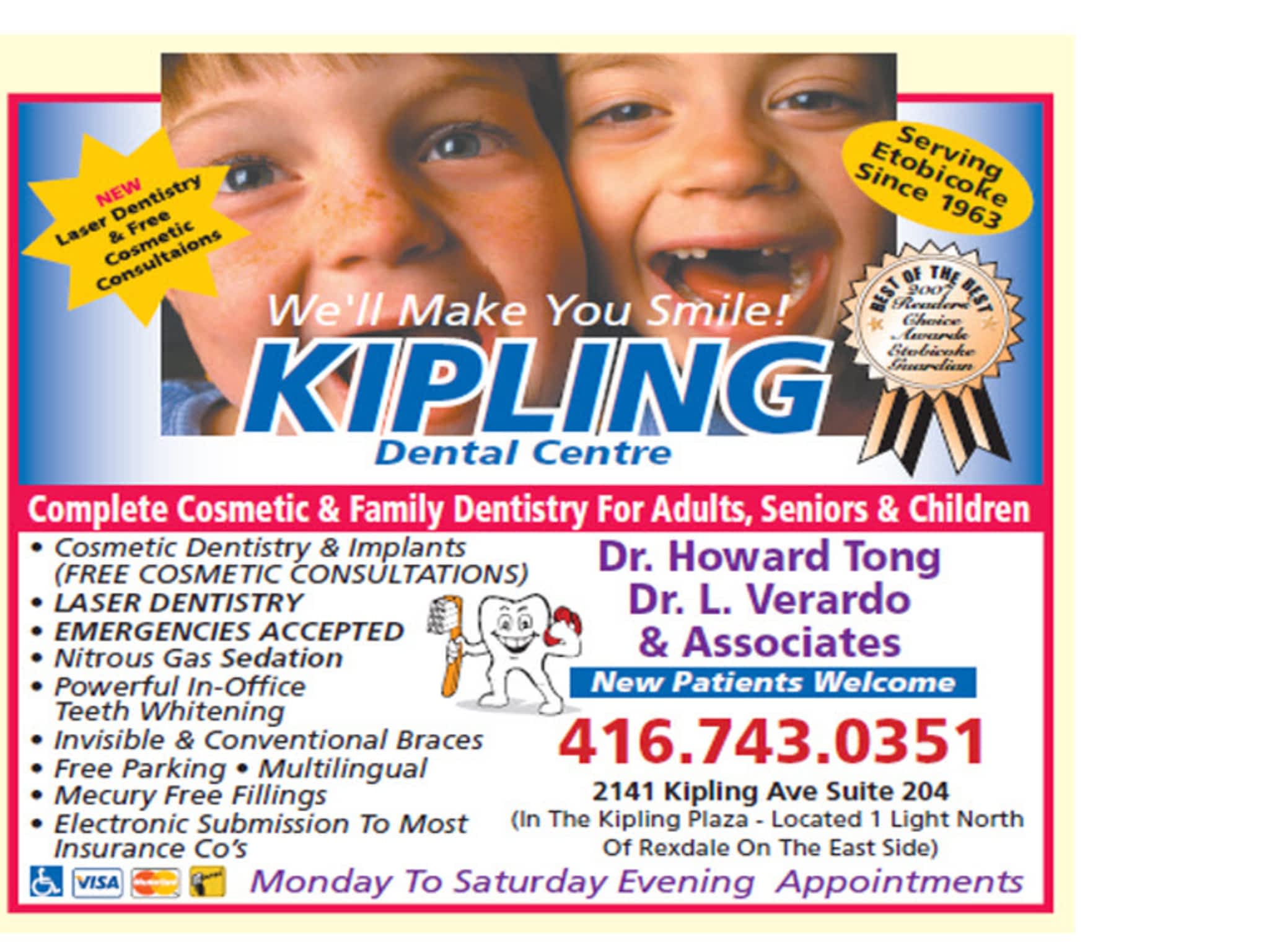 photo Kipling Dental Centre
