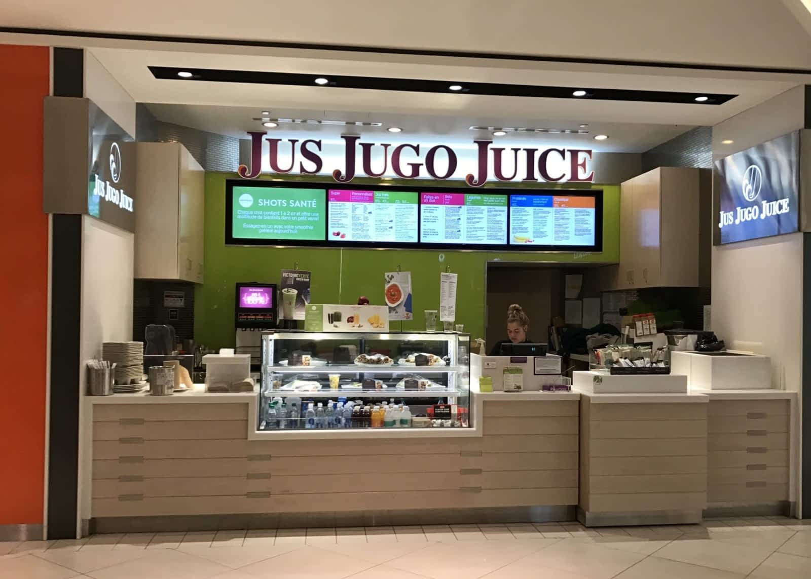 Jus Jugo Juice Horaire d'ouverture 42 boul des Promenades, Saint