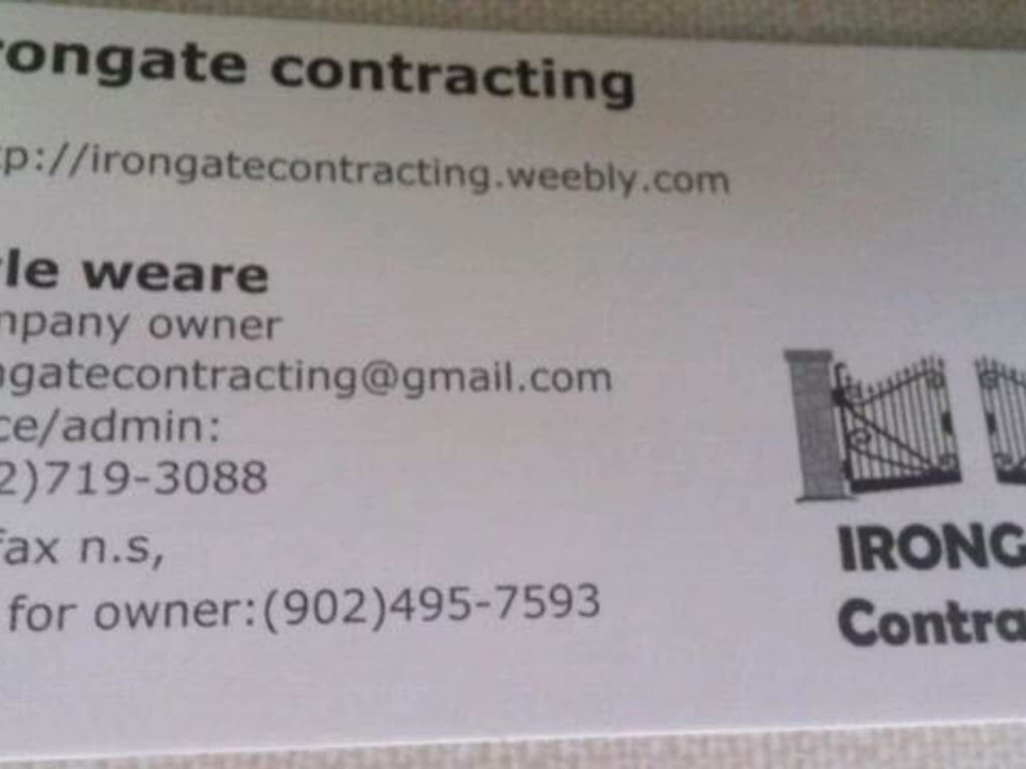 photo Iron Gate Contracting