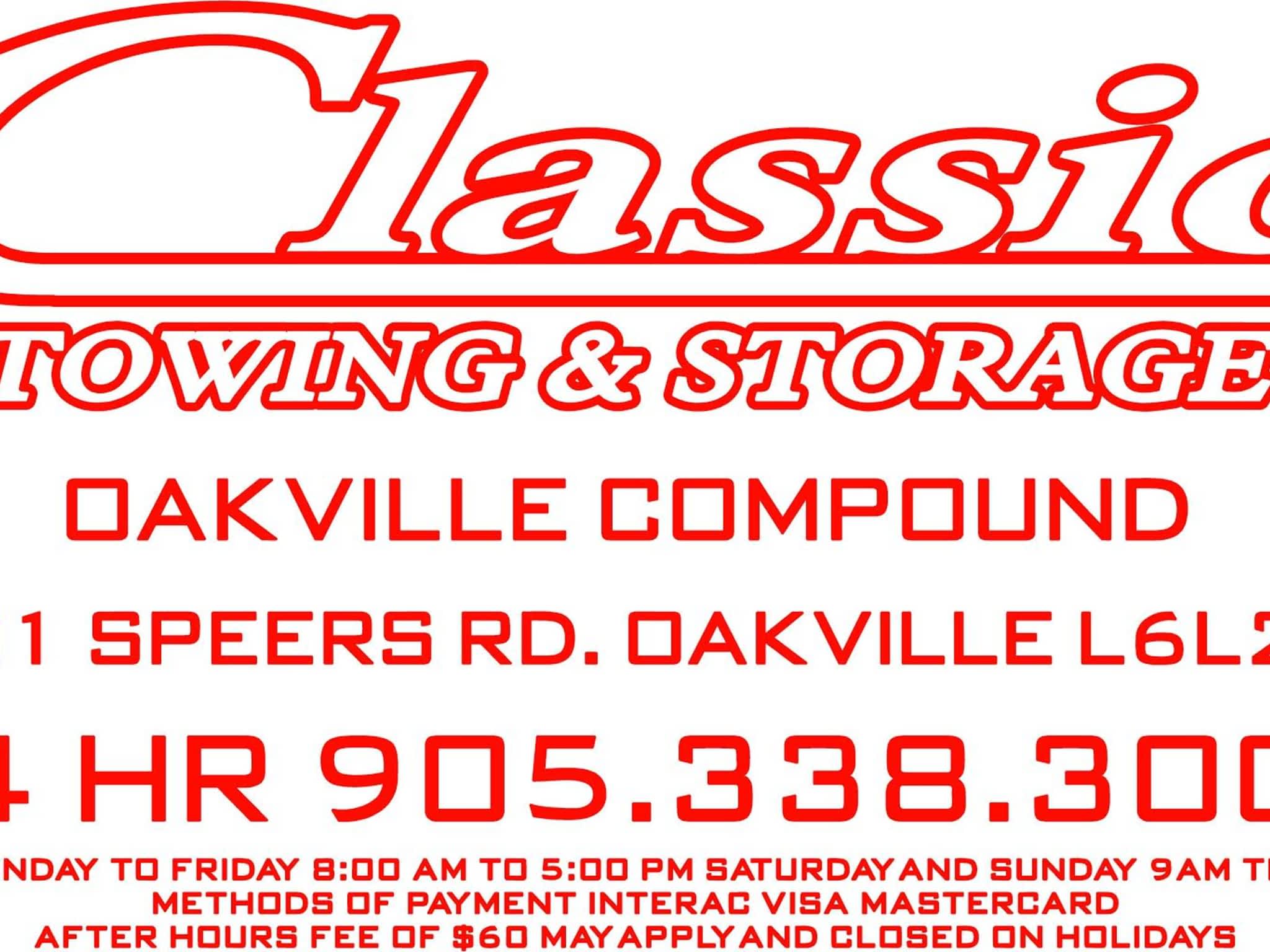photo Classic Towing & Storage