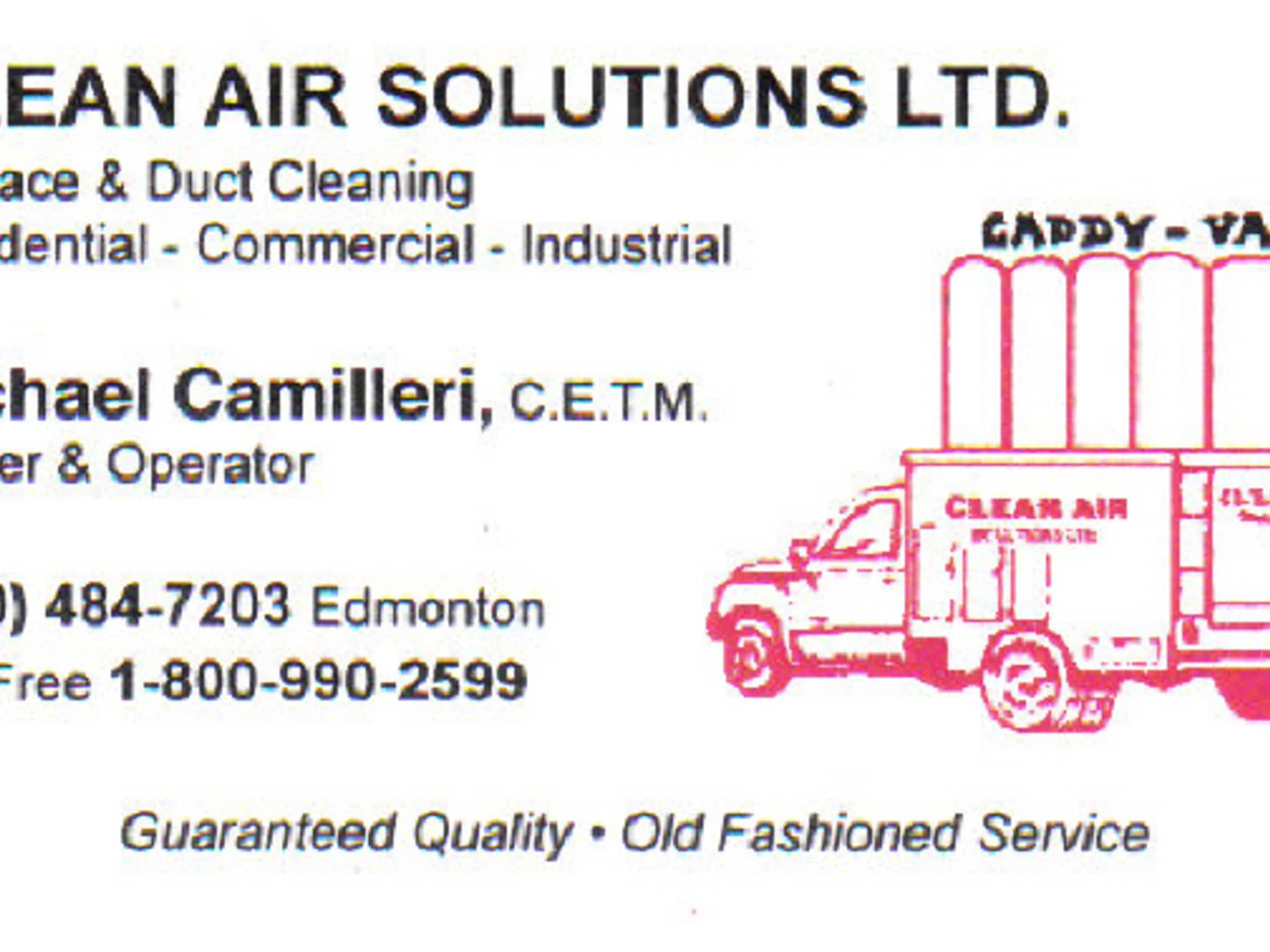 photo Clean Air Solutions (Alberta) Ltd