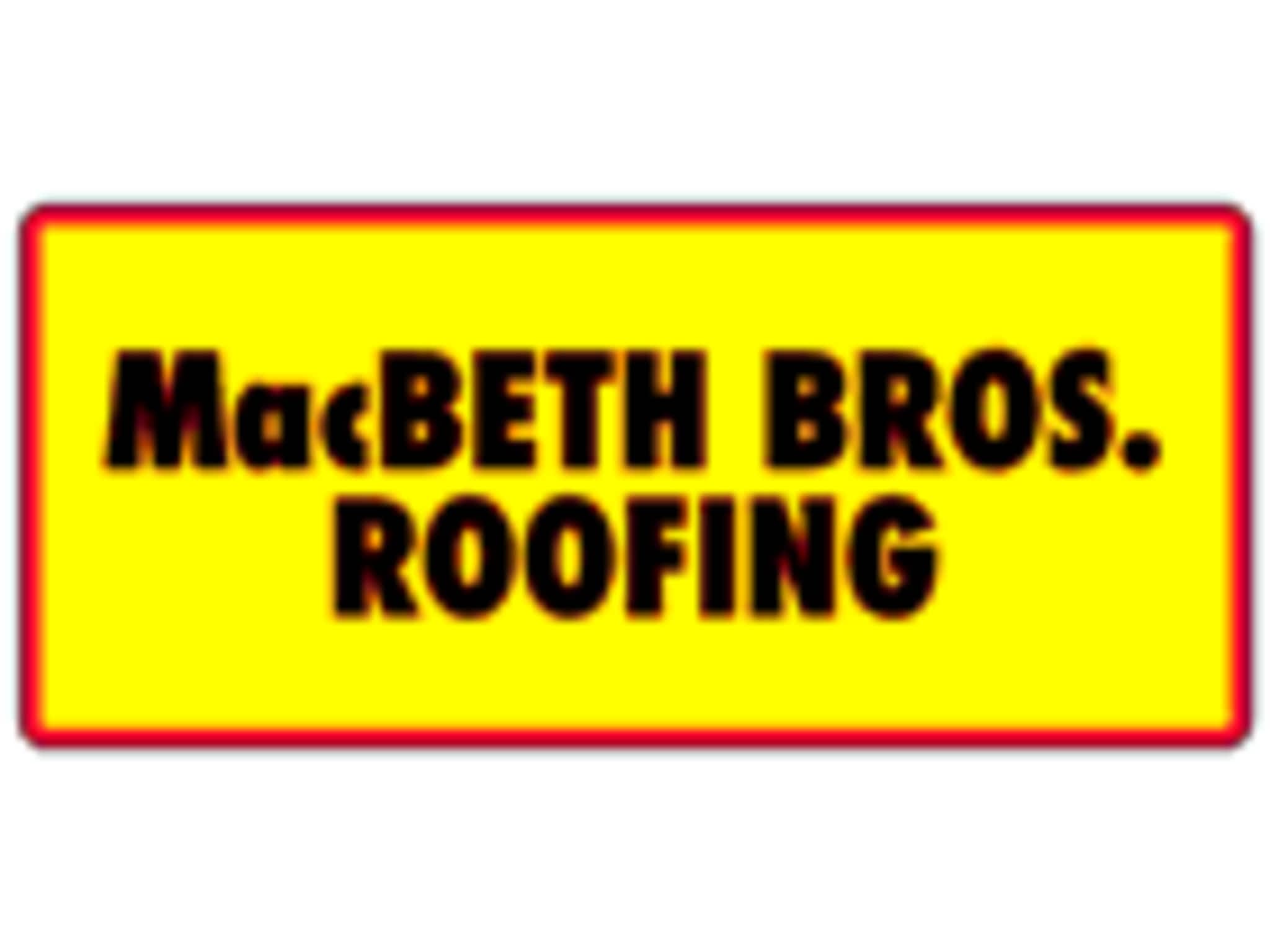 photo MacBeth Bros Roofing