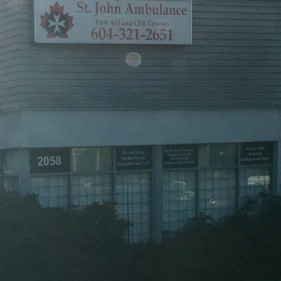 St John Ambulance - Cours de premiers soins