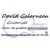 View David Galarneau Guitariste (cours de guitare Personnalisés)’s Lévis profile