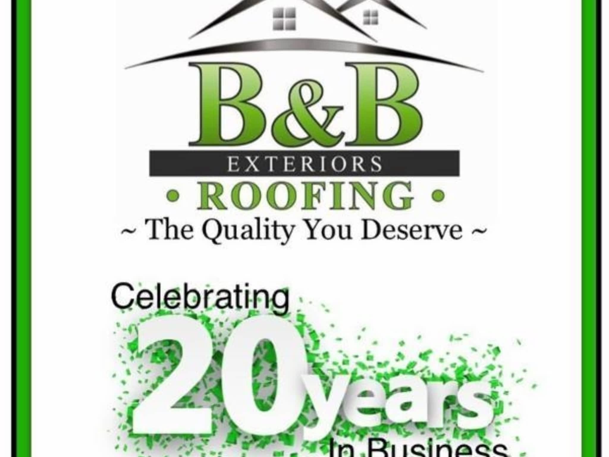 photo B & B Roofing & Exteriors