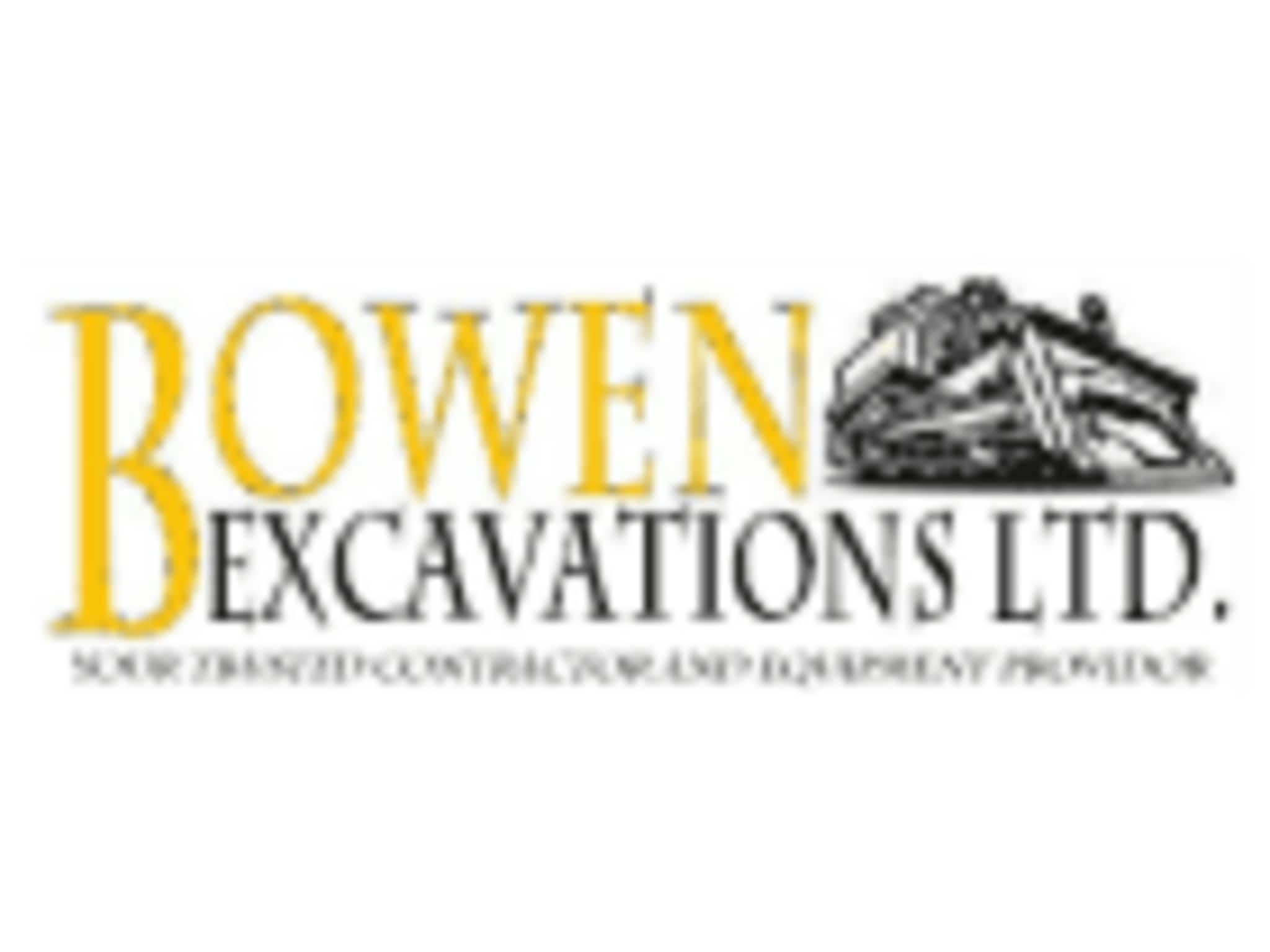 photo Bowen Excavations Ltd