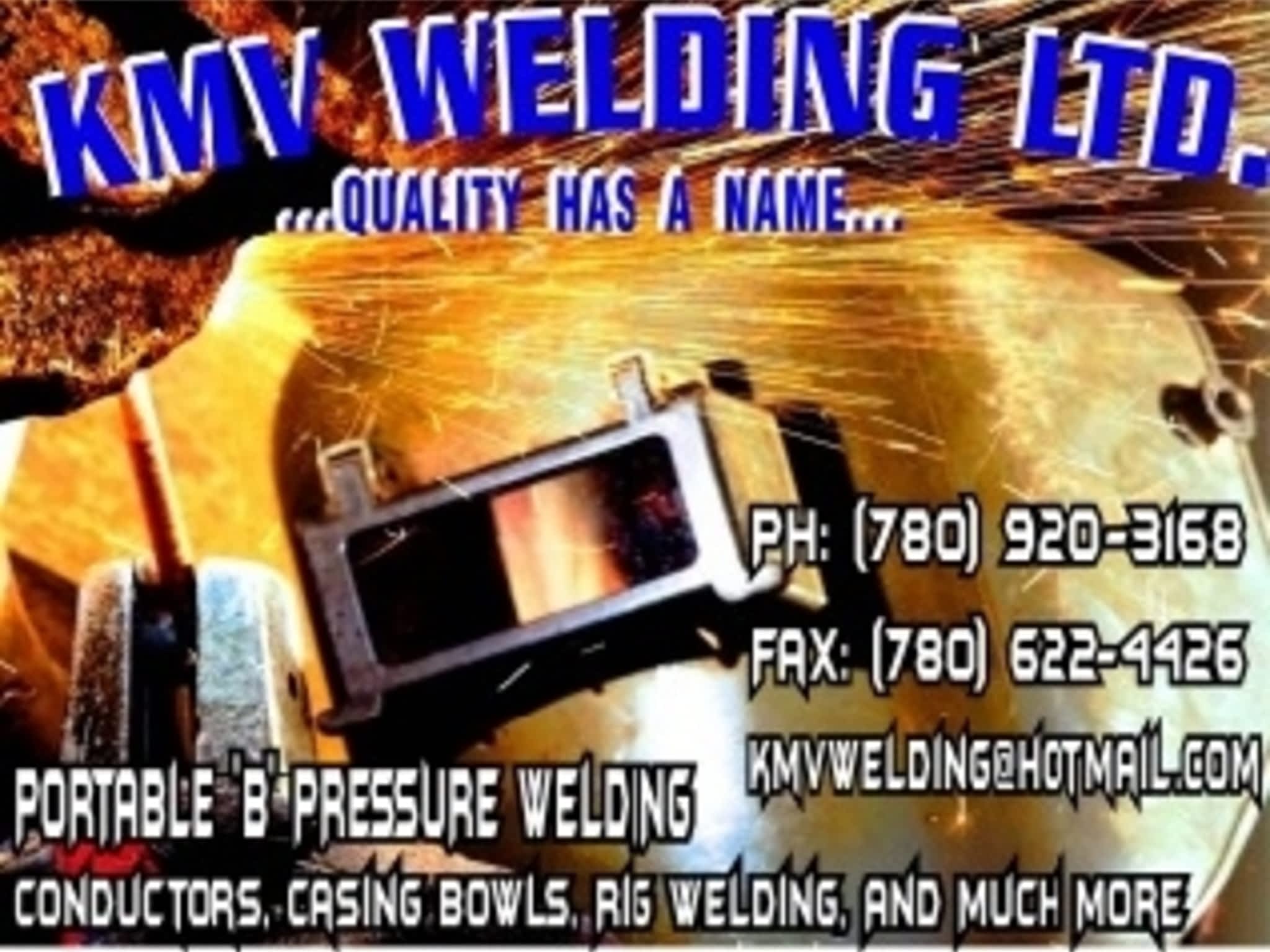 photo KMV Welding Ltd