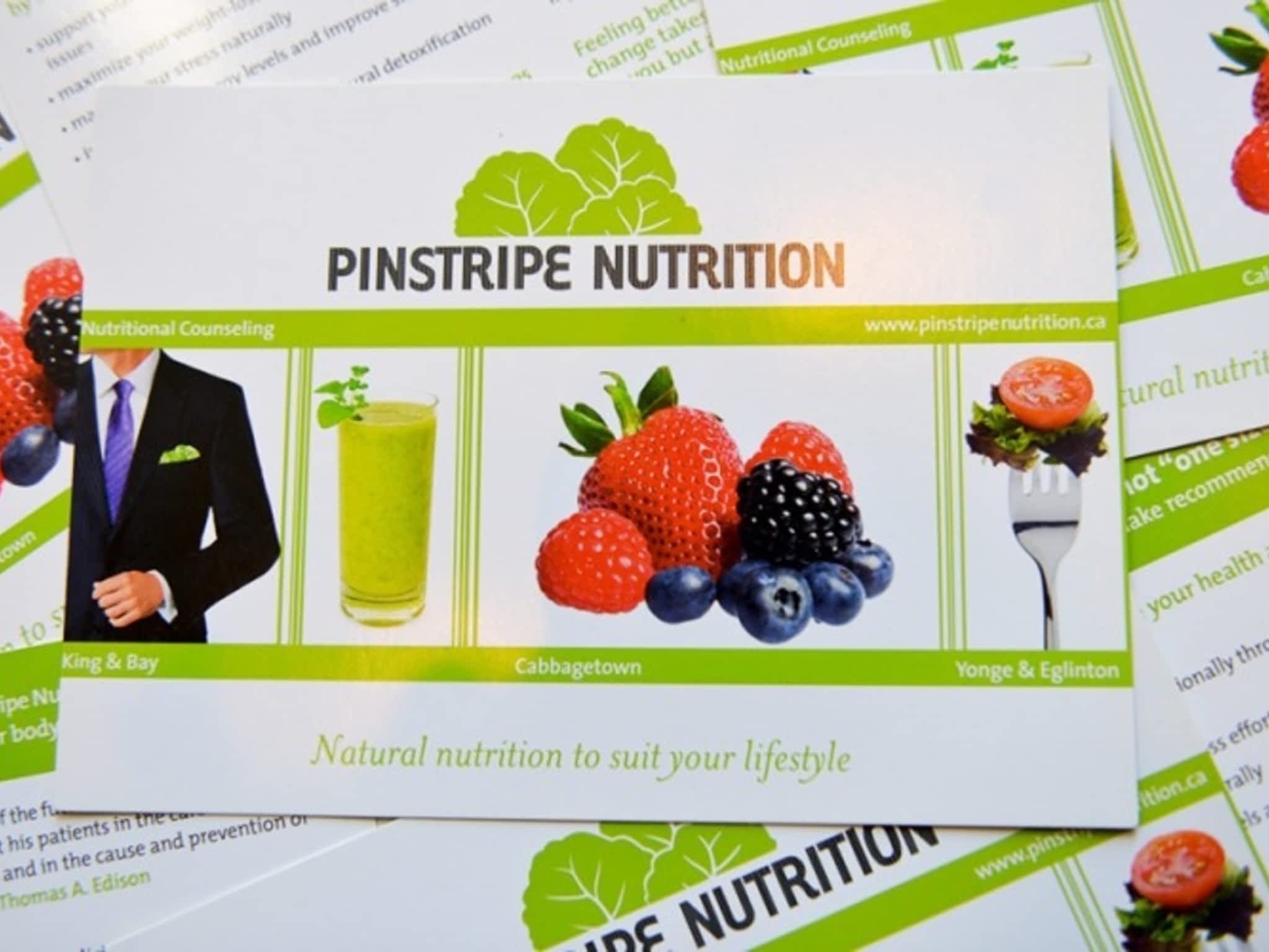 photo Pinstripe Nutrition