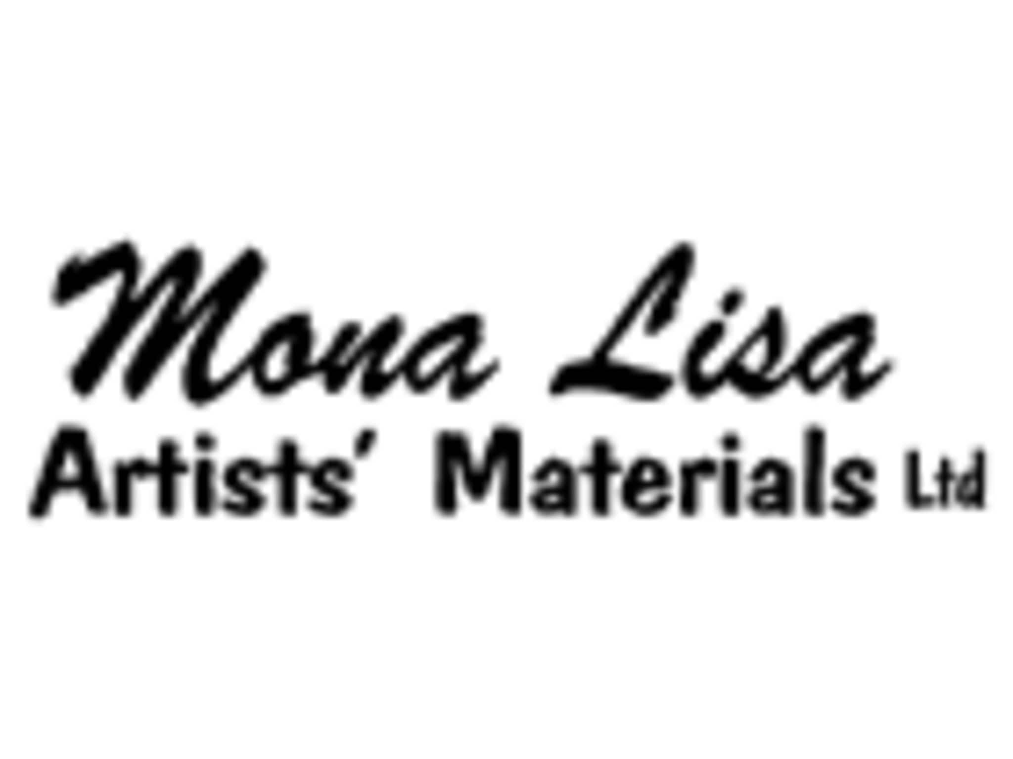 photo Mona Lisa Artists' Materials Ltd