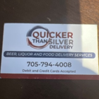 Quicker Than Silver Liquor and Food Delivery - Delivery Service