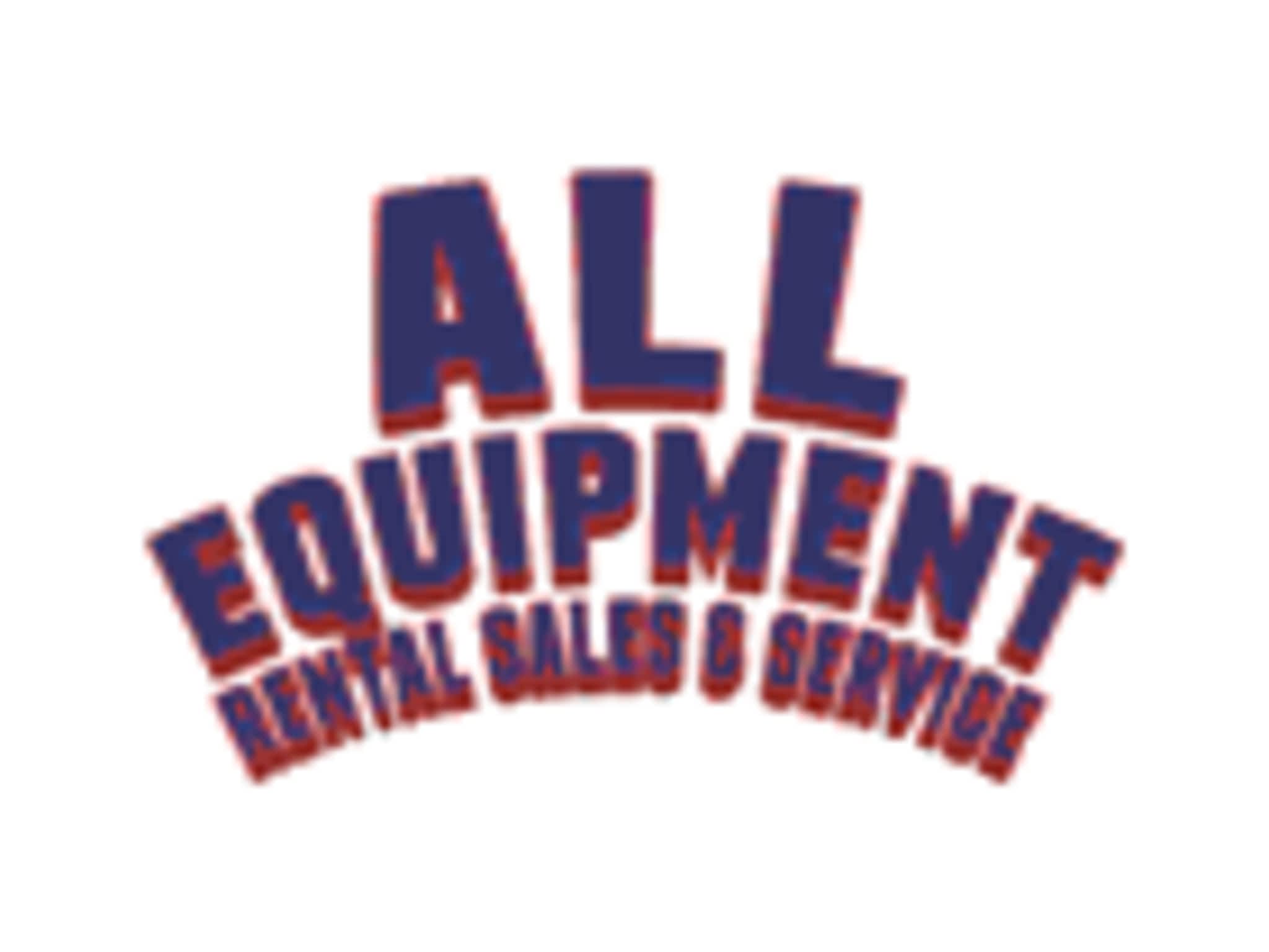 photo All Equipment Rental Sales & Service