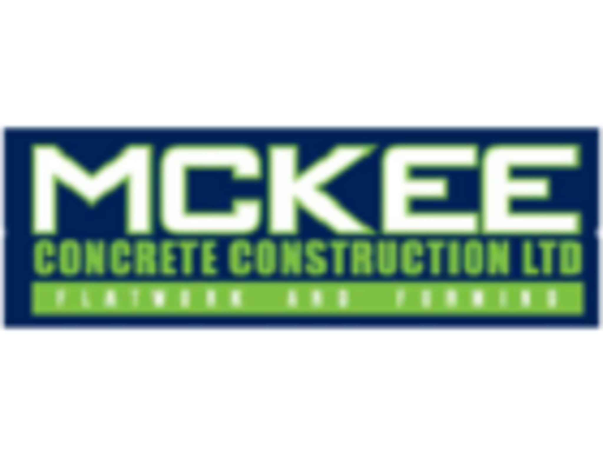 photo McKee Concrete Construction Ltd.