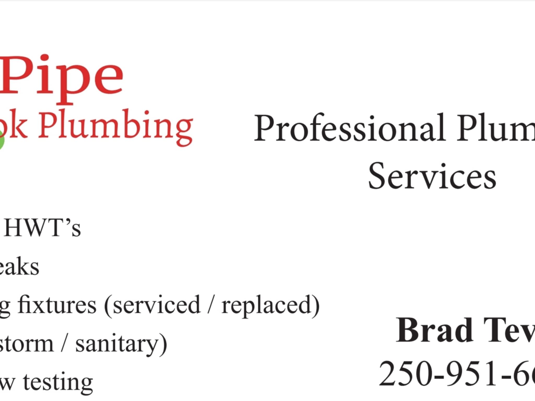 photo Pipe Look Plumbing