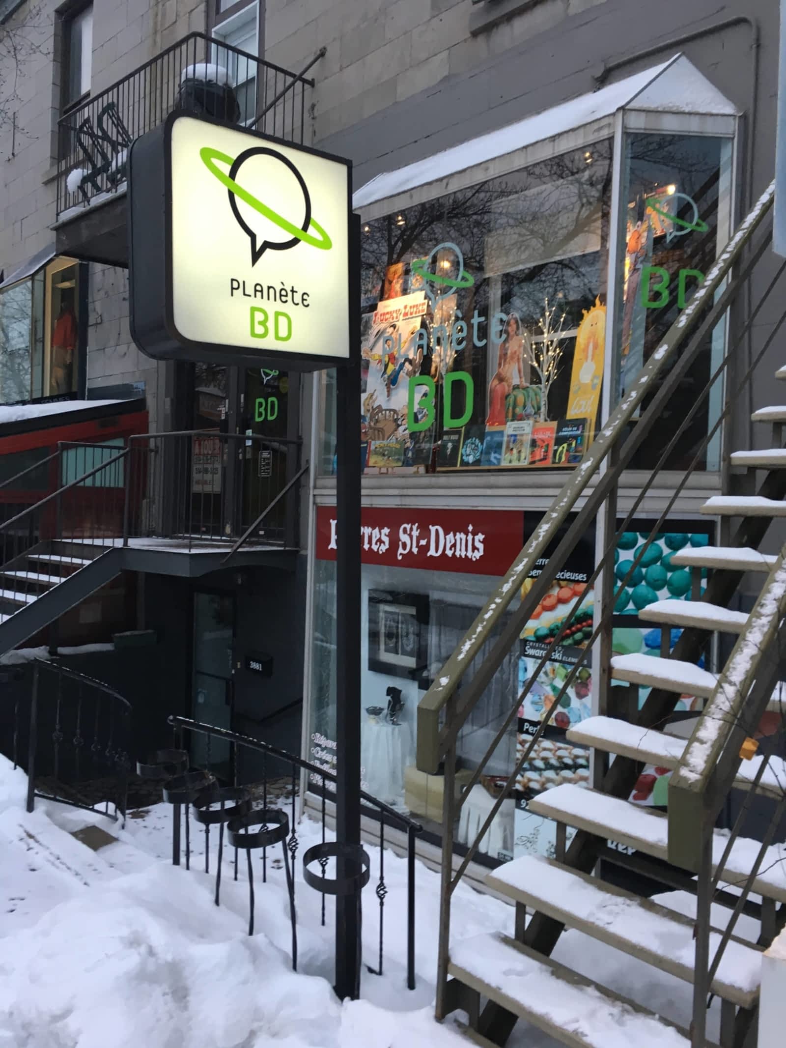 Librairie Planète BD Opening Hours 4077 rue SaintDenis, Montréal, QC