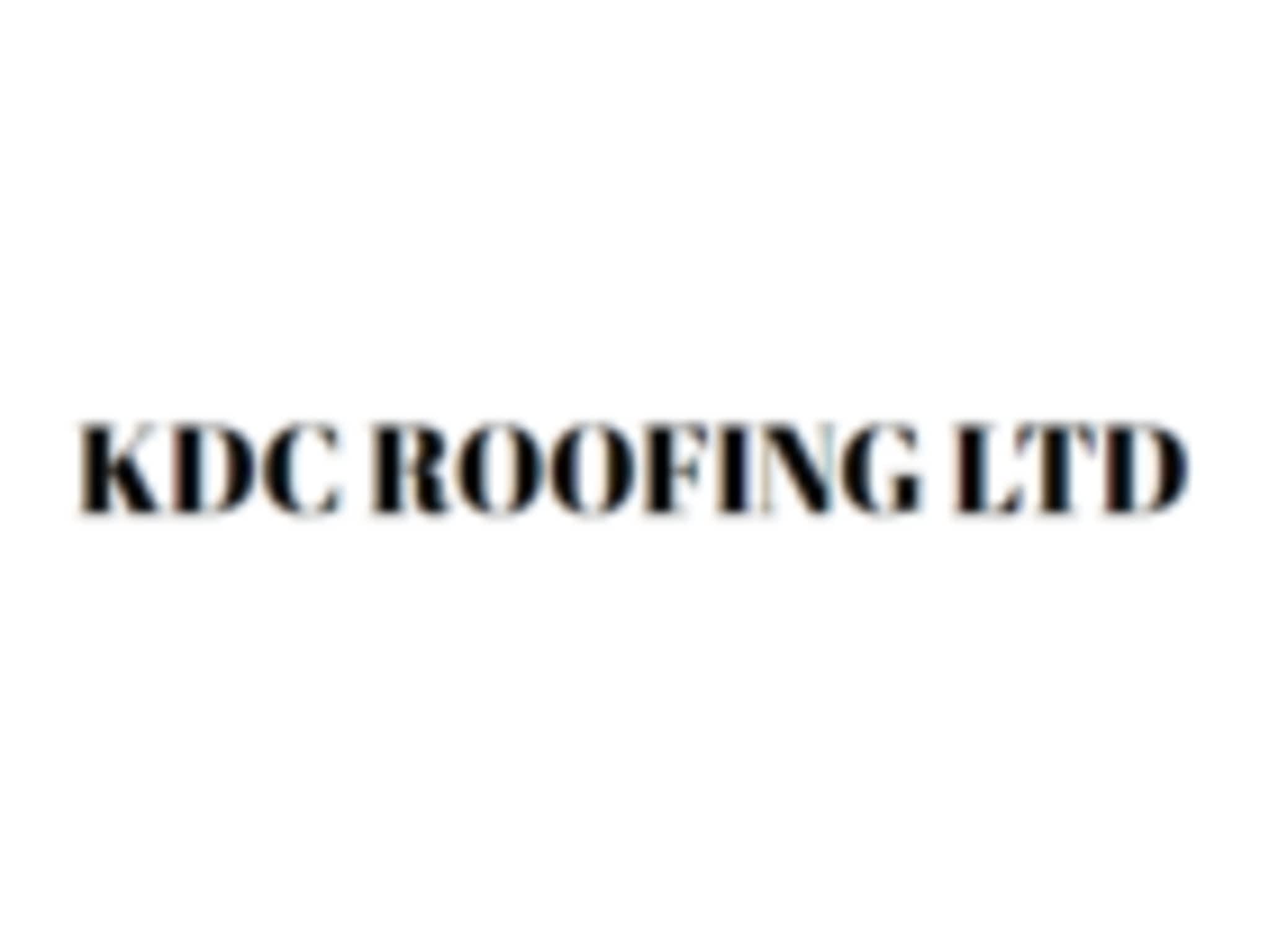 photo KDC Roofing Ltd