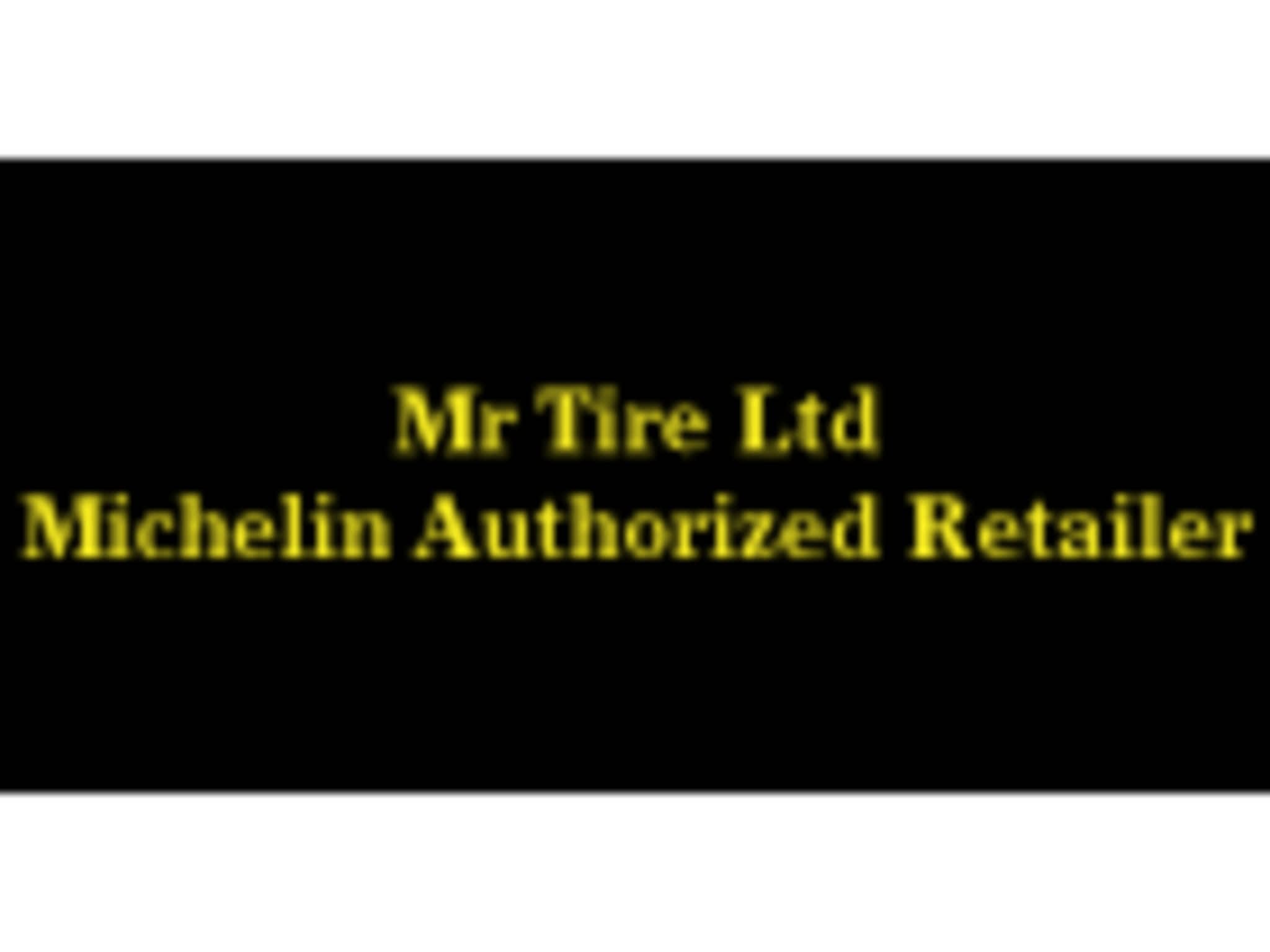 photo Mr Tire Ltd - Michelin Authorized Retailer