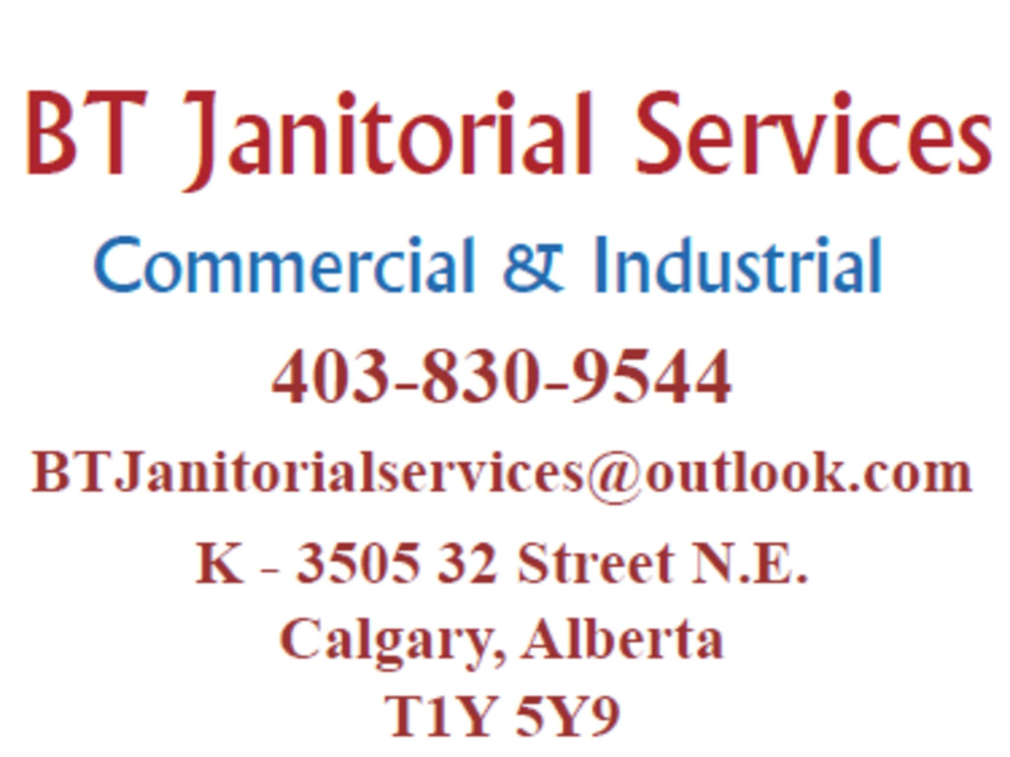 photo BT Janitorial Services Ltd
