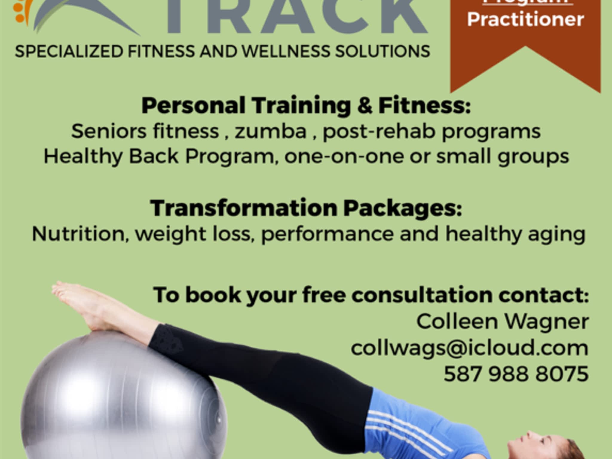 photo Back on Track Specialized Fitness / Wellness Solutions