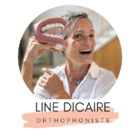 Line Dicaire Orthophoniste - Logo