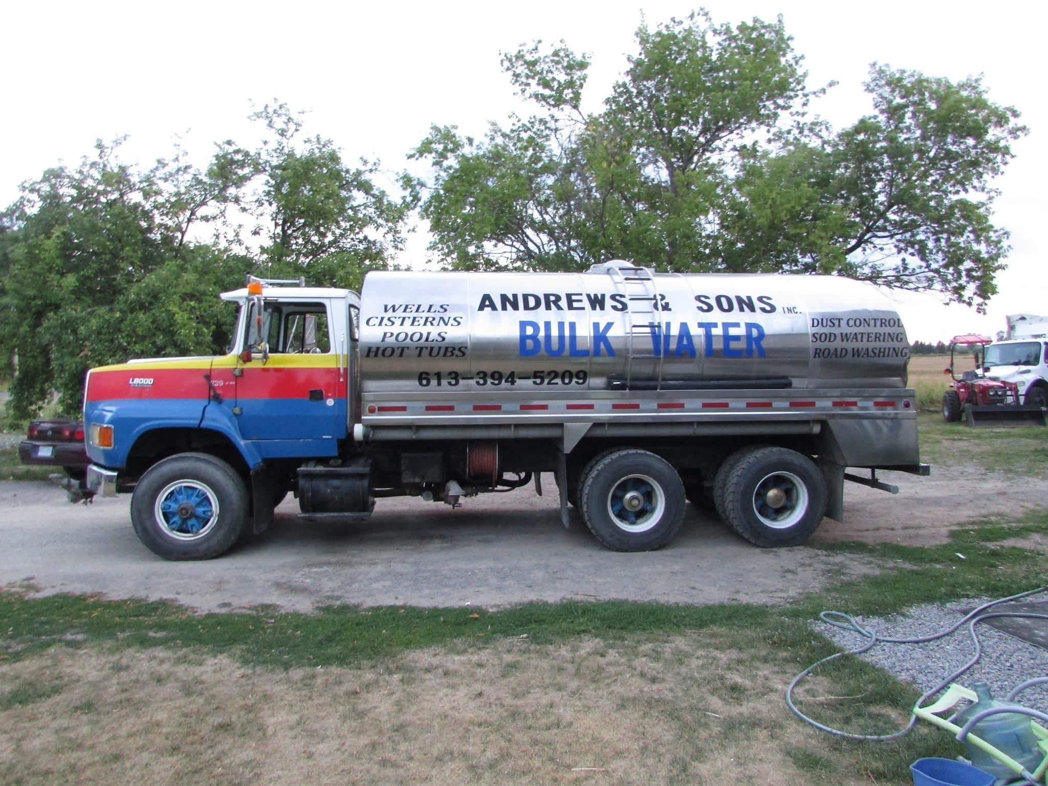 photo Andrews &Son's Inc. Bulk Water Delivery