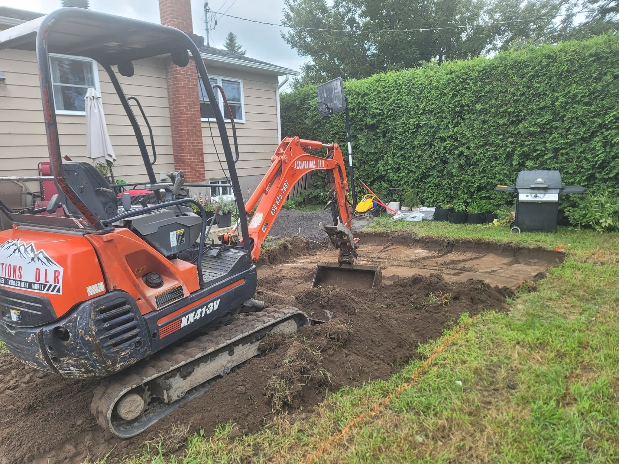 photo Les excavations DLR