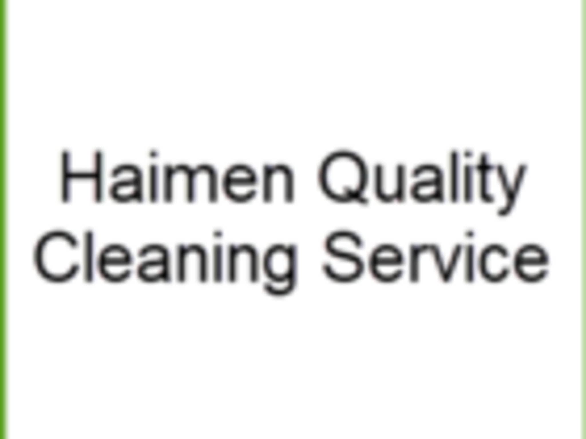 photo Haimen Quality Cleaning Service