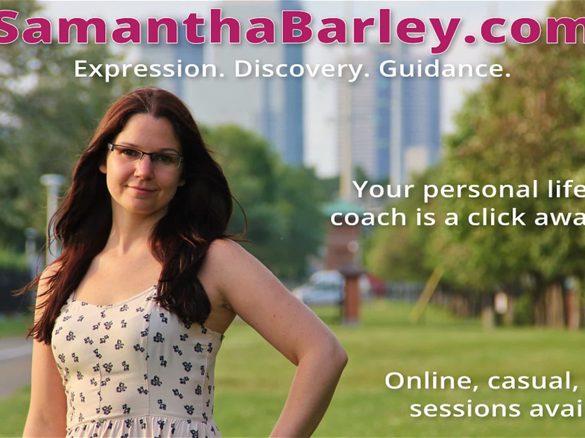 photo Samantha Barley Life Coach