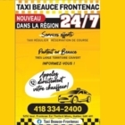 Taxi Beauce Frontenac - Logo