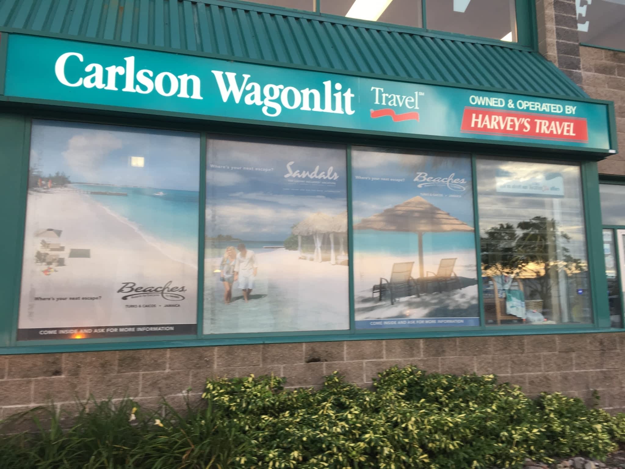 carlson wagonlit harvey's travel halifax ns